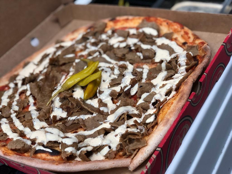 Kebabpizza